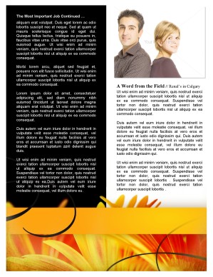 Orange Flower Church Newsletter
