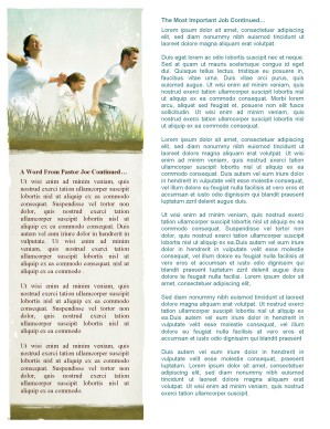 Christian Family Church Newsletter