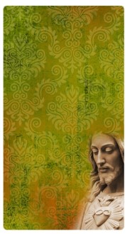 Jesus Statue Banner Widget