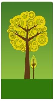 Contemporary Tree Banner Widget