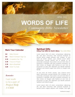 Pentecost Fire Church Newsletter