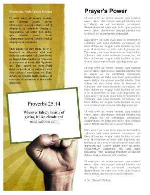 Power Church Newsletter