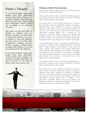Fear Church Newsletter