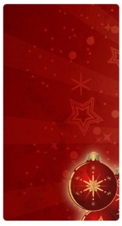 Red Ornament Banner Widget