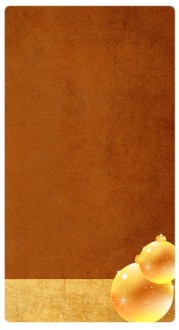 Gold Ornaments Banner Widget