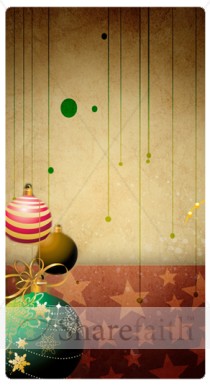 Christmas Deco Banner Widget