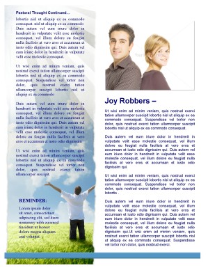 Freedom Church Newsletter