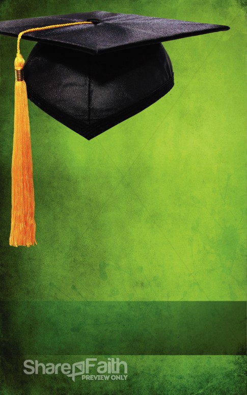 Graduation Green Program Cover