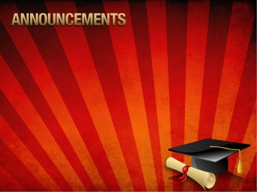 Graduation Sunday Powerpoint