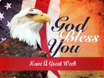 Proud to Be an American Church Bulletin