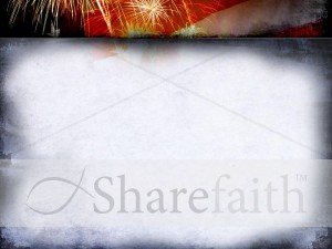 Fireworks Patriotic Background