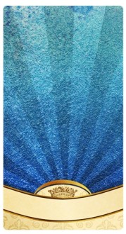 Royal Blue Banner Widget