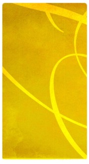 Yellow Swirls Banner Widget