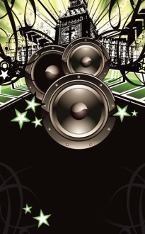 Loudspeakers Church Bulletin Cover