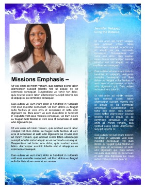Cross Sky Church Newsletter