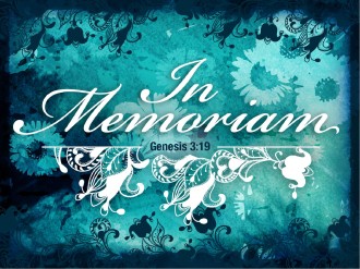 In Memoriam PowerPoint