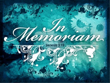 In Memoriam PowerPoint