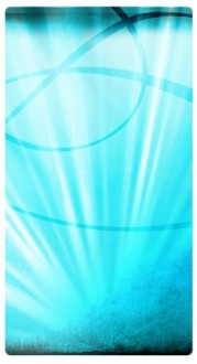 Light Blue Rays Website Sidebar
