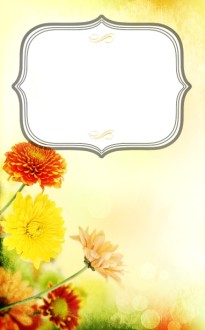 Autumn Colors Bulletin design