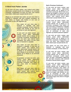 Sunset Newsletter Template
