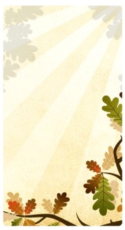 Oak Leaves Website Sidebar
