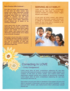 Fall Designs and Decorations Church Newsletter