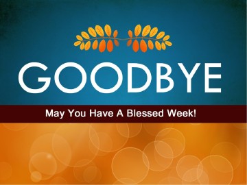 Thanksgiving Faithfulness PowerPoint
