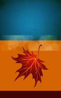 Thanksgiving Leaf Bulletin Cover