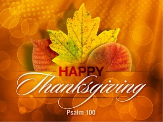 Happy Thanksgiving PowerPoint Template