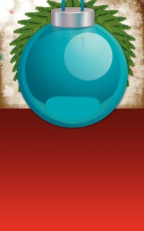 Merry Christmas Bulletin Program Template 