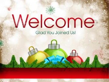Merry Christmas Church PowerPoint Template