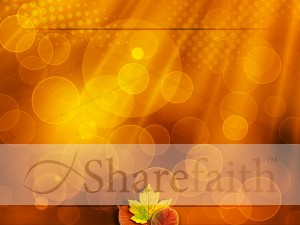 Happy Thanksgiving Worship Background Slide