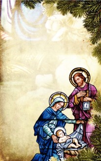 Away In A Manger Church Bulletin Design