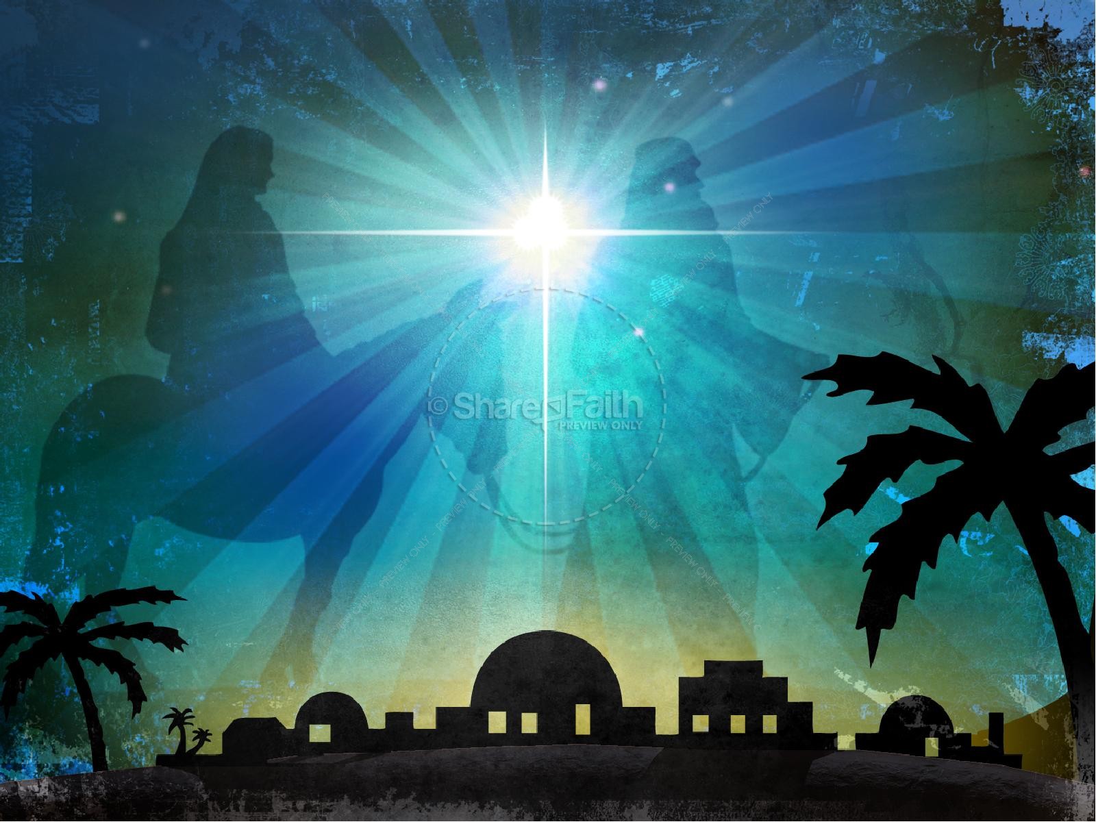 Bethlehem PowerPoint Template | Christmas PowerPoints