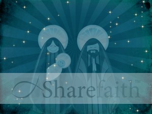 Nativity Worship Background Slides