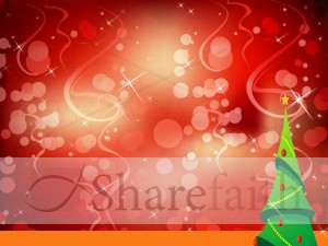 Christmas Tree Worship Background Slide