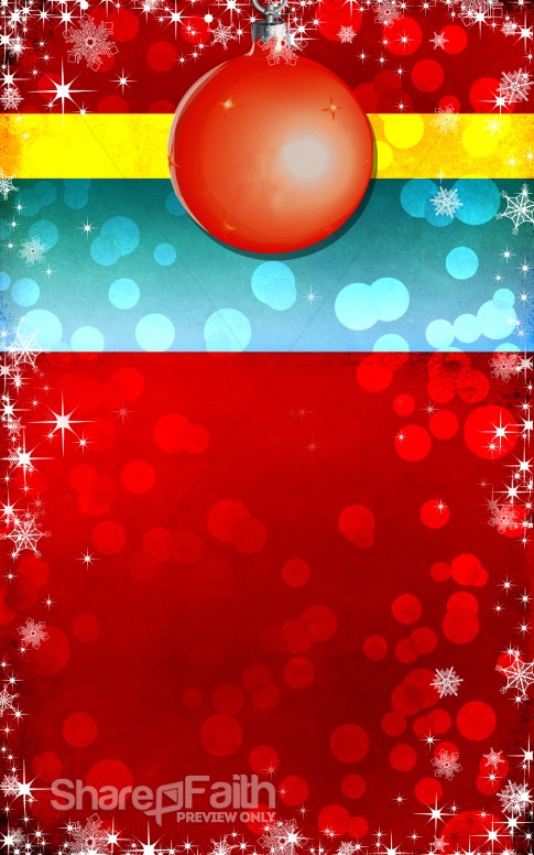 Joy to the World Christmas Bulletin