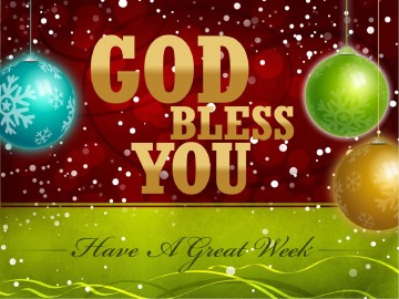Christmas Blessing PowerPoint