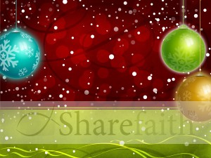 Let It Snow Christmas Ornaments
