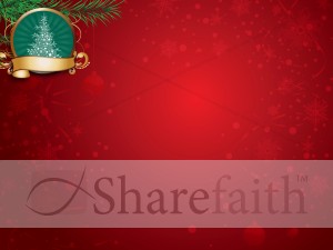 Christmas Scene Worship Background