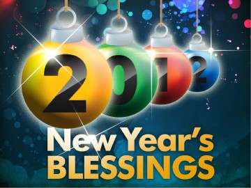 New Year's Blessings PowerPoint Sermon Template