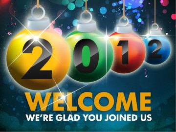 New Year's Blessings PowerPoint Sermon Template