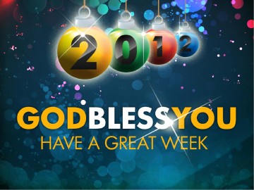 New Year's Blessings PowerPoint Sermon Template