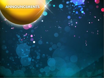 New Year's Blessings PowerPoint Sermon Template