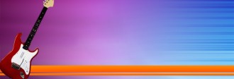 Guitar Worship Music Website Banner