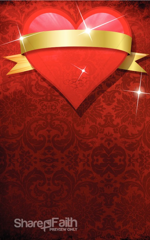 heart church bulletin template love bulletin flyers backgrounds free