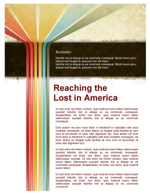 Color Lines Newsletter Template