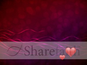 Valentine Day Worship Background Template