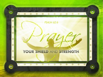 Prayer Shield PowerPoint Template