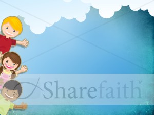 Kids Worship Background Template
